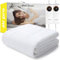 Air Pro Electric Blanket - Fully Fitted Mattress Cover With Elastic Straps - Premium Fleece Easy Fit Heated Blanket - Detachable Dual Controllers & Machine Washable - Small Double - 120x190cm