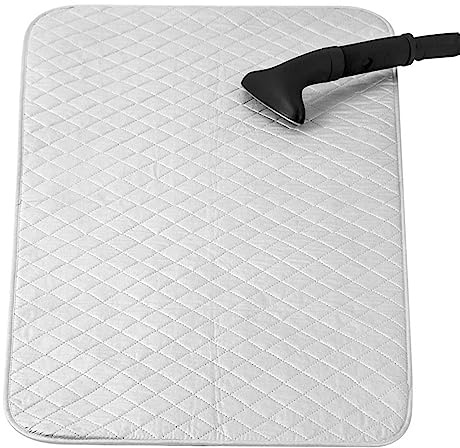 JoboJi Copriasse da Stiro 80x140cm 70x100cm 60x120cm Copritavolo Termico A Protezione della Superficie della Tavola, Telo Stiro(80x140cm/31.5x55in)