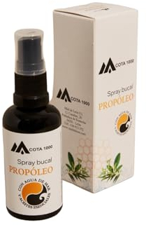 Propóleo puro natural con agua de mar y aceites esenciales. Propóleo Spray. Propóleo spray garganta. Propóleo procedente de agricultura ecológica. Bote de 50ml. Propolis spray. Propóleo Ecológico.
