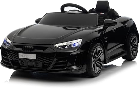LEADZM Elektro Kinderauto 12V Kinder Elektroauto Kinderfahrzeug Schwarz