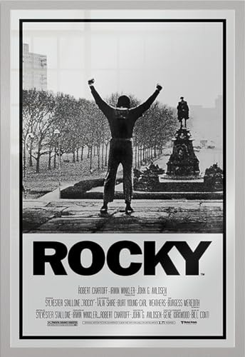 Close Up Rocky - Gerahmtes Poster (Hauptplakat) (Größe: 61cm x 91,5cm)