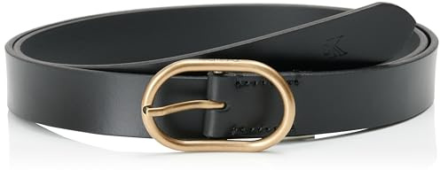 Calvin Klein Damen Gürtel Casual Center Pin Buckle 2,5 cm Ledergürtel
