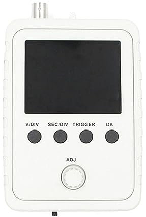 Kit oscilloscopio digitale, Multimetro digitale for oscilloscopio assemblato con sonda BNC firmware inclusa Bianco Test di tensione, corrente, condensatore