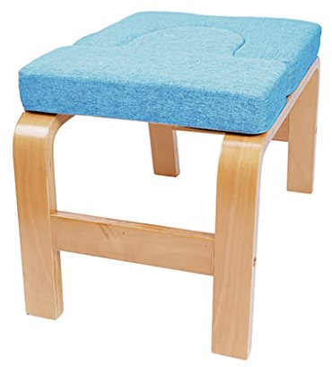 QYEZSOTL Yoga-Hocker, multifunktionaler Handstand, Heim-Handstand, Yoga-Übungen, Fitnessgeräte (Farbe: Blau, Größe: 57 x 38 x 39 cm)