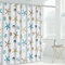 Cortina de Ducha,Cortina de Baño,PEVA Cortina de baño con 12 Anillas,Impermeable y a Prueba de Moho,para el hogar,Hotel,Ducha,Bañera,Patrón de Estrella de mar,180 x 200 cm