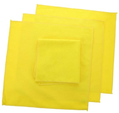 ARTSEWPLY 4piezas Paños De Microfibra Reutilizables para Cocina Absorbentes Pelusa para Limpiar Platos Mesas y Autos Eficiencia Secado Rápido