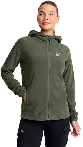 RevolutionRace Hiker Fleece Hoodie für Damen, Leichter und elastischer Fleece-Hoodie