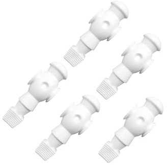 KIOALXZ Set di ricambio per squisite figure da calcio balilla, bambole da uomo in resina di qualità, dimensioni adatte per partite di calcio, set di ricambio, Bianco, 10.7x3.6 cm