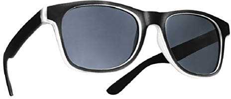 4sold Lunettes de lecture Sun unisexe Lunettes de Lecture/de vue - Charnières a ressort (Black, +1.50)