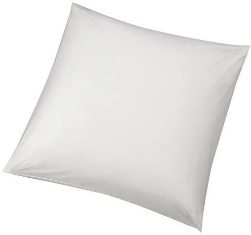 Amazon Basics Kissenschoner Baumwolle Hypoallergen, Kissenbezug 2er-Pack, 65 x 65 cm, Weiß