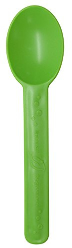 Karat Earth Heavy Weight Bio-Based Spoons - Green - 1,000 ct, KE-U2300 (Green)