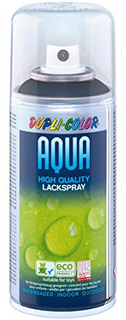 Dupli-Color 476518 Aqua seidenmatt, 150 ml, RAL 7016, Anthrazit/Grau