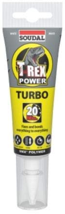 Soudal T-Rex Turbo - Pegamento todo en uno