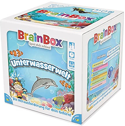 Brain Box 94924 , Unterwasserwelt, Lernspiel, Quizspiel für Kinder ab 5 Jahren