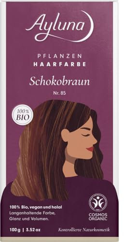 Pflanzenhaarfarbe Schokobraun 2 x 100 g