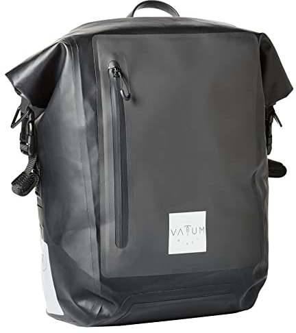 Vatum Bikes Fahrradtasche für Gepäckträger 20L Wasserdicht - Gepäckträgertasche für Fahrrad Umhängetasche - Fahrrad Hinterradtasche einfach zu montieren an jeden Gepäckträger (Premium)