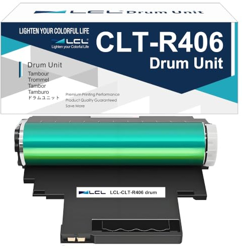 LCL Kompatibel Trommel R406 CLT-R406 CLT-R406 See SU403A Kompatibel für Samsung SL-C430,SL-C430W,SL-C480,SL-C480W,SL-C480FN,SL-C480FW/SC-C482/SL-C482W/SL-C482FW/SL-C432/SL-C432W/SL-C433(1Schwarz)