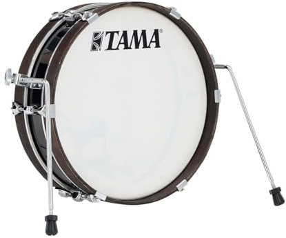 TAMA Club-Jam Pancake Bassdrum 18 x 4- Hairline Black/Chrom HW, LJKB18H3-HBK