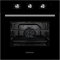 Statesman BSF60BL Built-In Single Cavity Fan Oven, 4 Cooking Functions, 2 Hour Timer, 65L, Black