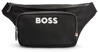 BOSS Herren Catch 3.0 Strukturierte Gürteltasche mit kontrastfarbenem Logo
