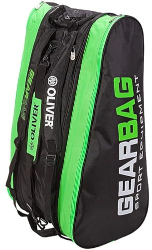 Oliver Gearbag Black-Green Racketbag Tennis Squash Badminton