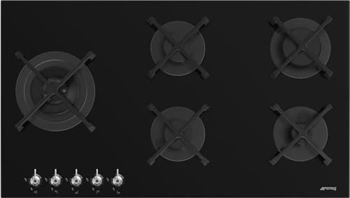 Gas hob with 5 burners from Smeg Classica - PV395LN