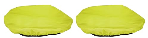 PATIKIL 17 42 cm Doux Diffuseur Lampe Couvercle, 2pcs Tissu Diffuseur Stroboscope Réflecteur Lampe Chaussette pour Clignotant Lumière Plat Photographie Studio, Jaune
