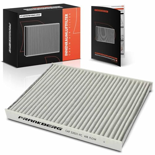 Frankberg Innenraumfilter Pollenfilter mit Aktivkohle A4538350300 | Kompatibel mit Fortwo Cabriolet 453, Twingo III BCA BCM, Fortwo Coupe 453, Forfour Hatchback 453