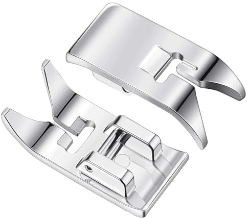 TECHZOCO Piedino per macchina da cucire, piedino per pressatura, piedino per macchina da cucire, piedino per cucire, piedino per pressatura universale, adatto per macchine Alfa, Singer, Brother