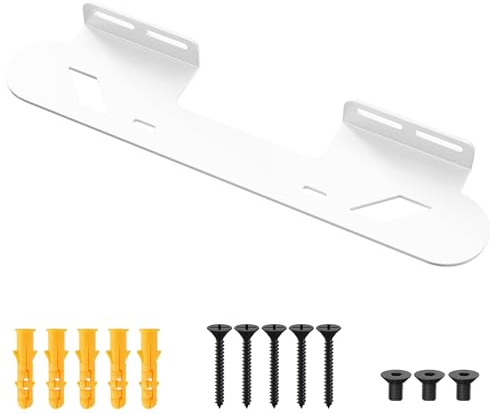 BYMECOST Soundbar Mount for Sonos Beam,Heavy Duty No-Sag Wall Mount Bracket | Compatible with Gen 1 & Gen 2, Sonos Beam Sound Bar Mounting Bracket Under TV or Above TV for Space Saving