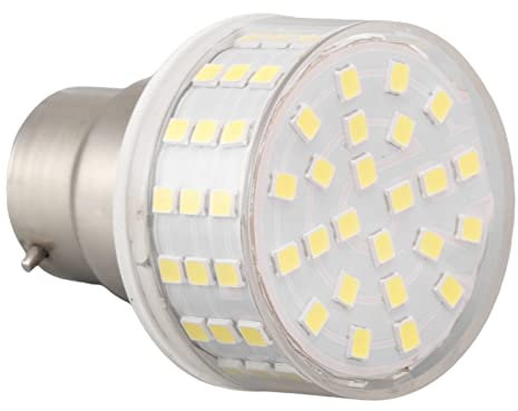 Spacnana 10W B22 LED -SA Lámpara 1000 LM Flicker Energy Light para la Cocina del Dormitorio del Techador del Material (Iluminación blanca)
