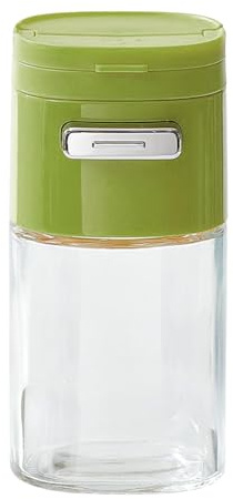 Glass Sugar Dispenser - Glass Sugar Shaker Dispenser Pourer,Wear-Resistant Seasoning Pourer with Precise Quantitative for Dining Table Bistro Restaurant Coffee Corner