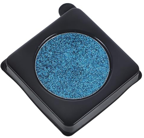 Palette D’ombres à Paupières Pailletée Bleue 1 Pièce en Plastique