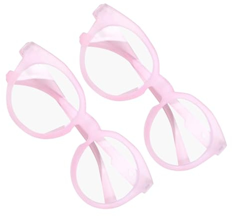 Didiseaon 2 Piezas Gafas Infantiles Luz Azul Protección Ocular Ligera con Filtro para Ordenador y Tablet Comodidad Ergonómica para Estudio