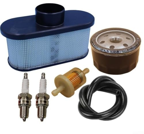 11013-7047 - Kit di manutenzione per Kawasaki FR651V FR691V FR730V FS600V FS730V 4 Motori trattorini tosaerba con filtro olio filtro aria scintilla