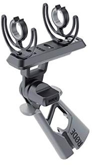 RØDE PG2-R Pistol Grip Shock Mount Equipped with Dual Rycote Lyre Mounts