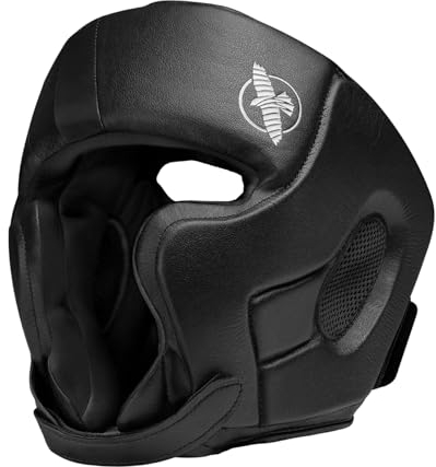 Hayabusa T3 Casque de boxe classique pour homme et femme Noir Taille unique