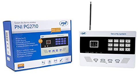Sistema de Alarma inalámbrico PNI PG2710 línea Fija