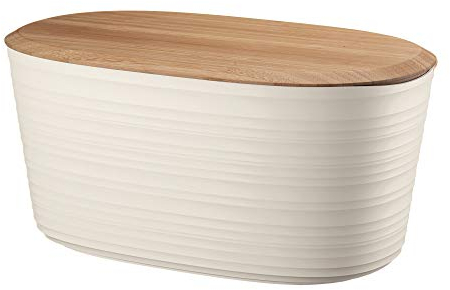 Guzzini - Tierra, Brotkasten - Milchweiß, 39,2 x 23,2 x h19cm | 10lt - 179600156, Weiß
