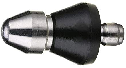 Rotierende Turbodüse, Asudaro Rotationsdüse Hochdruckreiniger Turbodüse Schnellanschlussdüse Hochdruck-Turbodüse Tipps Turbo-Düse Zum Ausbaggern von Abwasserrohren (1/41 vorne 6 hinten),Schwarz