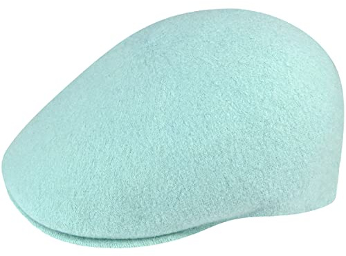 Kangol Seamless Wool Gatsby 507 Flatcap Schiebermütze Schnabelmütze Gatsbymütze Wollcap Schirmmütze Damen/Herren - mit Schirm, Schirm Winter