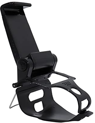 LICHIIFT Verstellbarer Spielgriff, Klemmhalterung, einziehbarer Handy-Halterungsclip für PS4-Gaming-Controller-Halterung