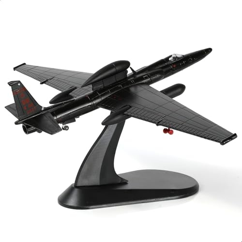 NUOTIE 1/144 US U-2 Dragon Lady Aufklärungs-Kampfflugzeug Vorgefertigte Flugzeug-Modellbausätze aus Druckgussmetall Beale AFB 548. ISRG U2 Militärflugzeug-Modellsammlung Geschenk