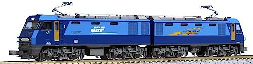 KATO 3045-1 LOCOMOTEUR ÉLECTRIQUE FERROVIE JR Blue THUNDER EH200 à double corps à 8 roues motriques avec phares LED à l'échelle-N 1/160