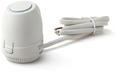 2w Thermostatischer Stellantrieb, Elektrischer Stellmotor Fussbodenheizung 230v Verteiler Geschlossen Ip54 Wasserdichtes Stellantrieb Fußbodenheizung Funk Für Heizsystem 230v