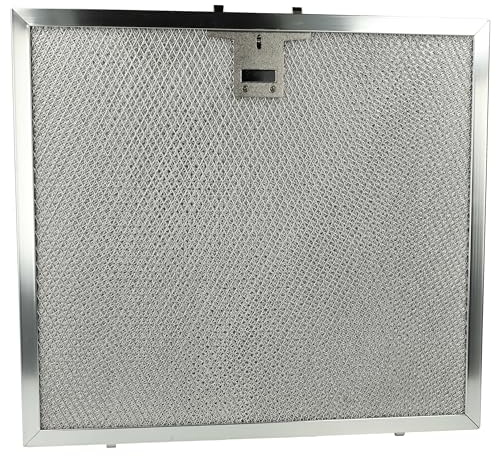 vhbw filtro Anti-Grasso compatibile con Miele DA 424 V, DA424EXT (2004-2006) cappa da cucina - 28,4 x 31,5 x 0,9 cm, acciaio inox