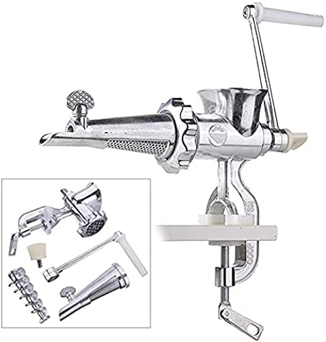 Extractor De Hierba De Trigo Portátil, Molinillo De Hierba De Trigo con Abrazadera De Escritorio, Exprimidor De Hierba De Trigo De Acero Inoxidable, para Exprimir Jengibre De Hierba De Trigo