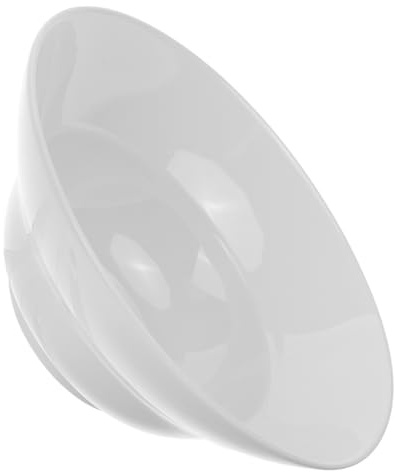 Ciotola Cappello 7, 5 Pollici in Porcellana, 1 Pezzo, Superficie Liscia | Design Semplice, per Feste e Bar, Portatile, Leggera, Insalata, Frutta, Piatti Portata, Servizio Tavola Quotidiano