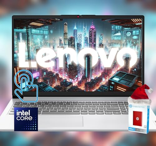 Lenovo Idea 15 Premium Series Touchscreen Laptop • Intel Core i3 6-Core Prozessor • 16GB RAM & 1,5TB SSD (1TB PCIe SSD mit HP P500 512GB Portable SSD) • 15,6 Zoll FHD Touchscreen • Windows 11