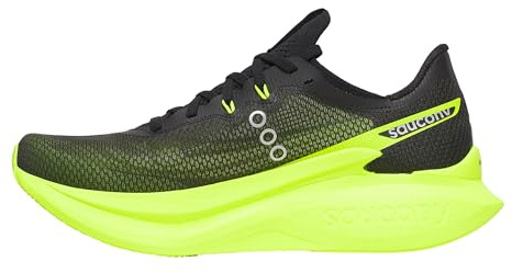 Saucony Men's Endorphin Pro 5 Sneaker, Citron/Black, 9.5
